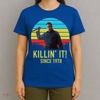 Killin' It Since 1978 Retro Horror Movie T-Shirt thumb 4