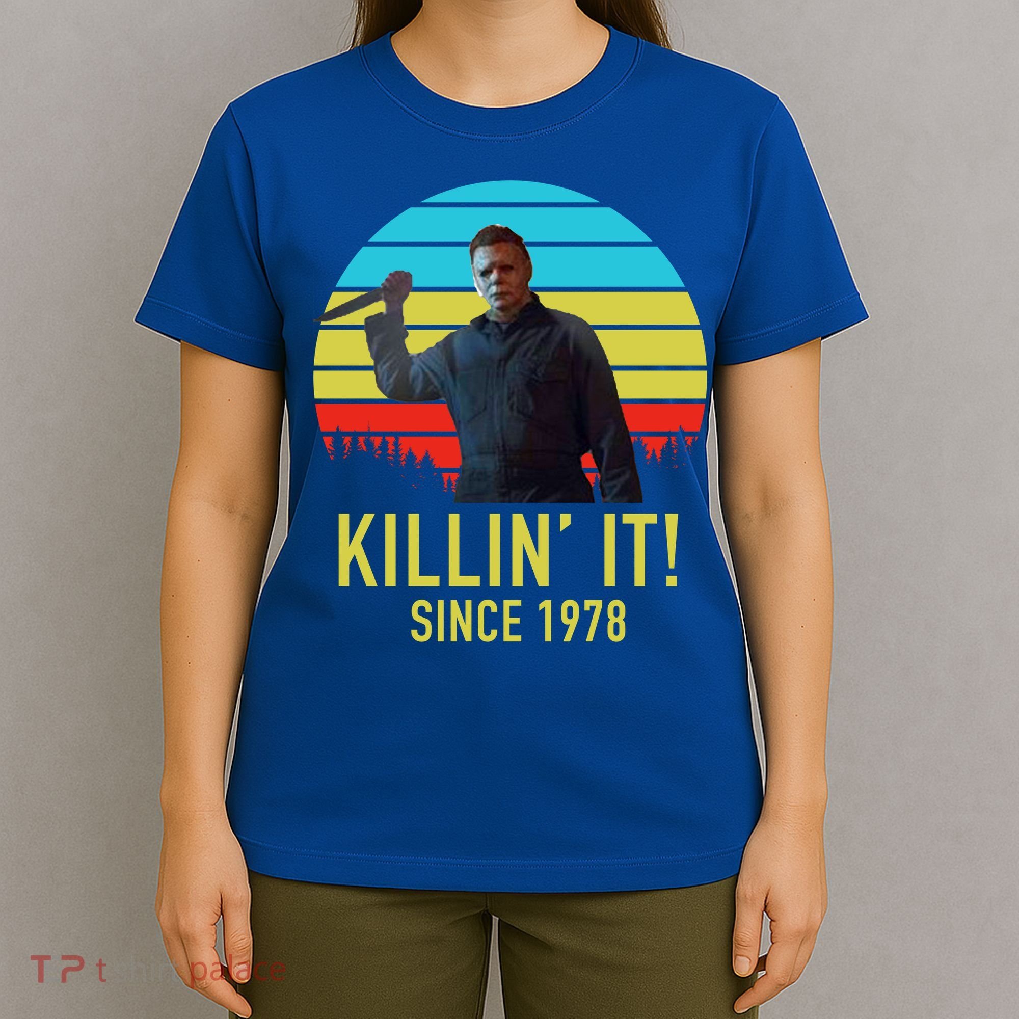 Killin' It Since 1978 Retro Horror Movie T-Shirt