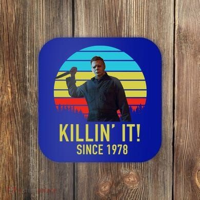 Killin' It Since 1978 Retro Horror Movie Coaster