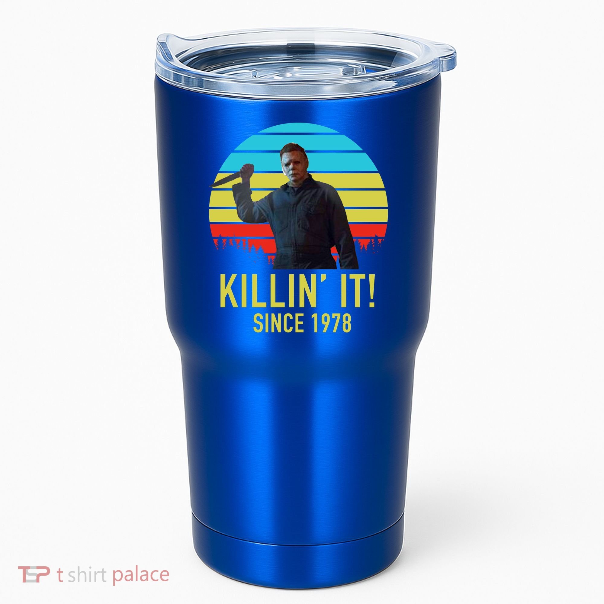 Killin' It Since 1978 Retro Horror Movie Tumbler