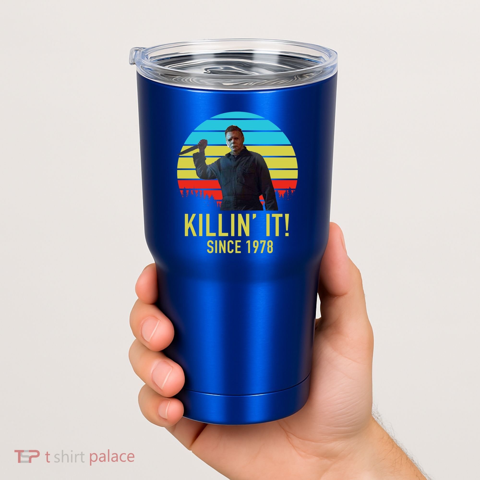 Killin' It Since 1978 Retro Horror Movie Tumbler