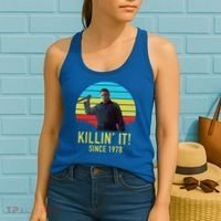 Killin' It Since 1978 Retro Horror Movie Women's Tank Top thumb 2