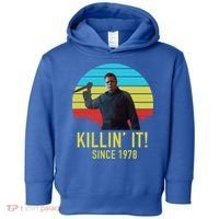 Killin' It Since 1978 Retro Horror Movie Toddler Hoodie thumb 0