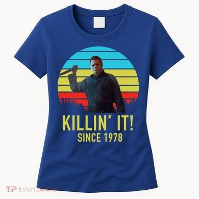 Killin' It Since 1978 Retro Horror Movie Women's T-Shirt