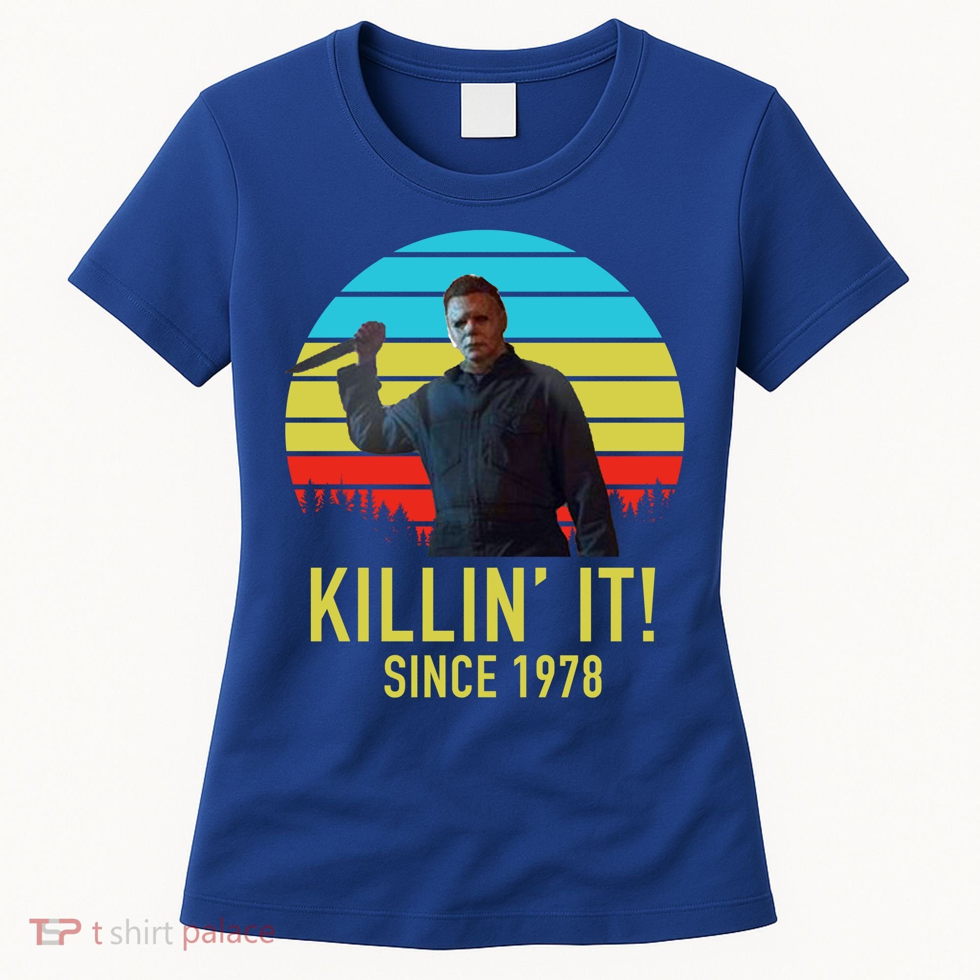 Killin' It Since 1978 Retro Horror Movie Women's T-Shirt