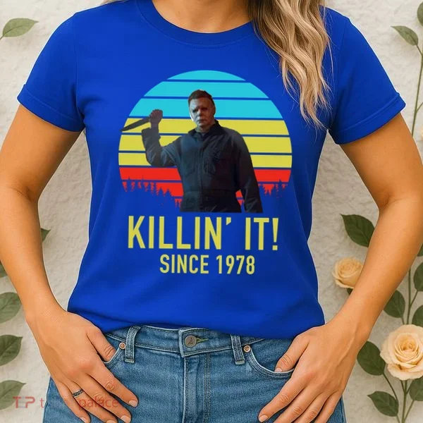 Killin' It Since 1978 Retro Horror Movie Women's T-Shirt