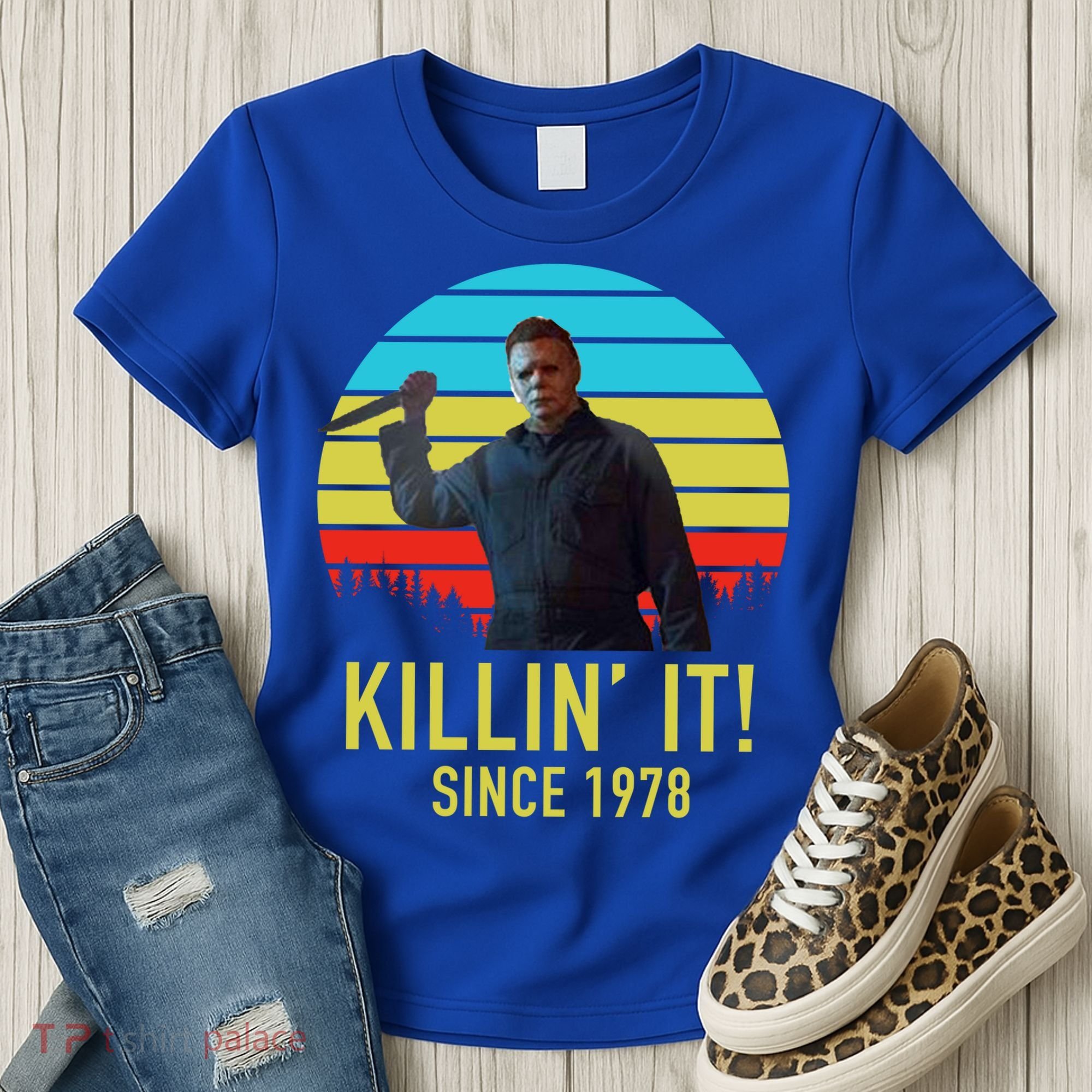 Killin' It Since 1978 Retro Horror Movie Women's T-Shirt