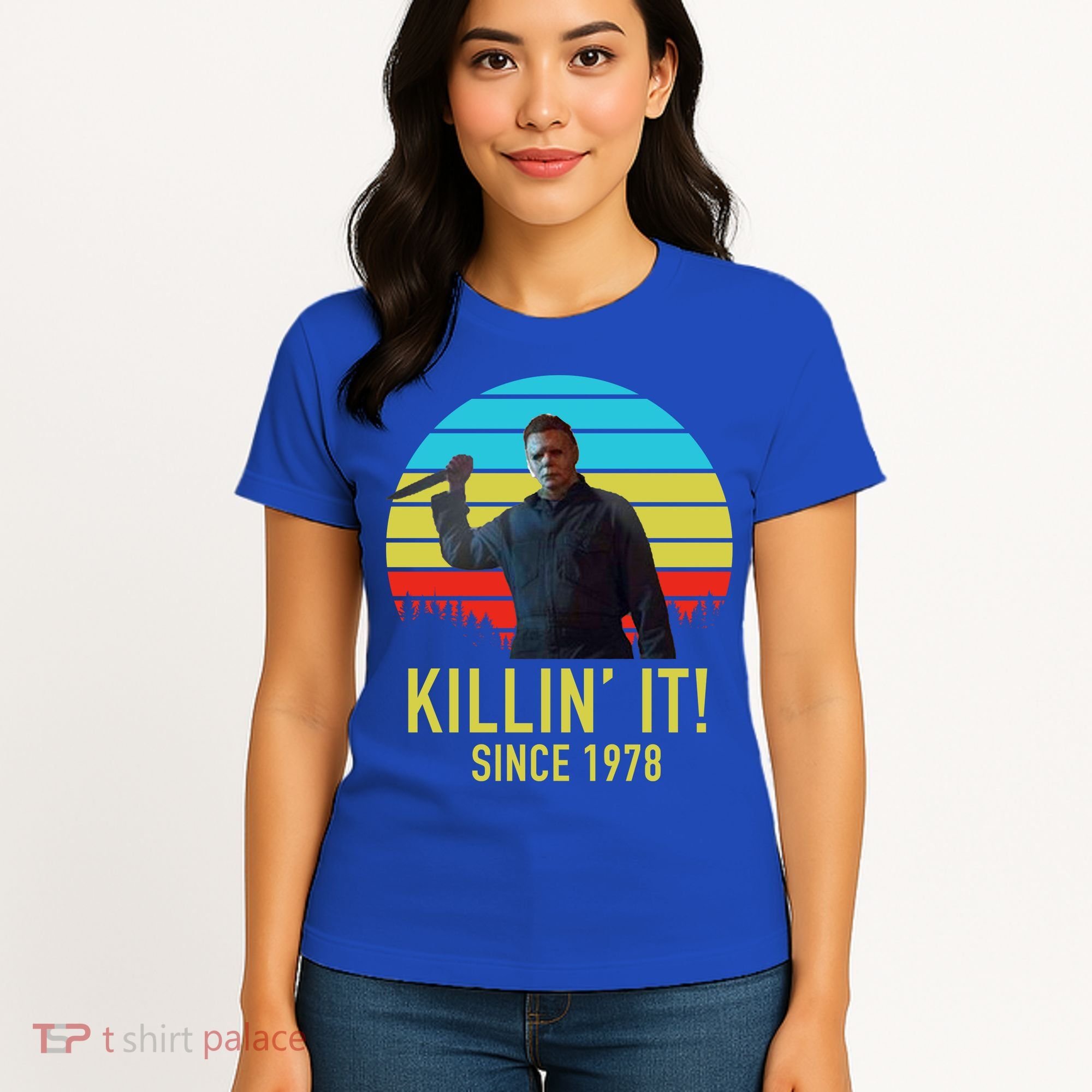 Killin' It Since 1978 Retro Horror Movie Women's T-Shirt