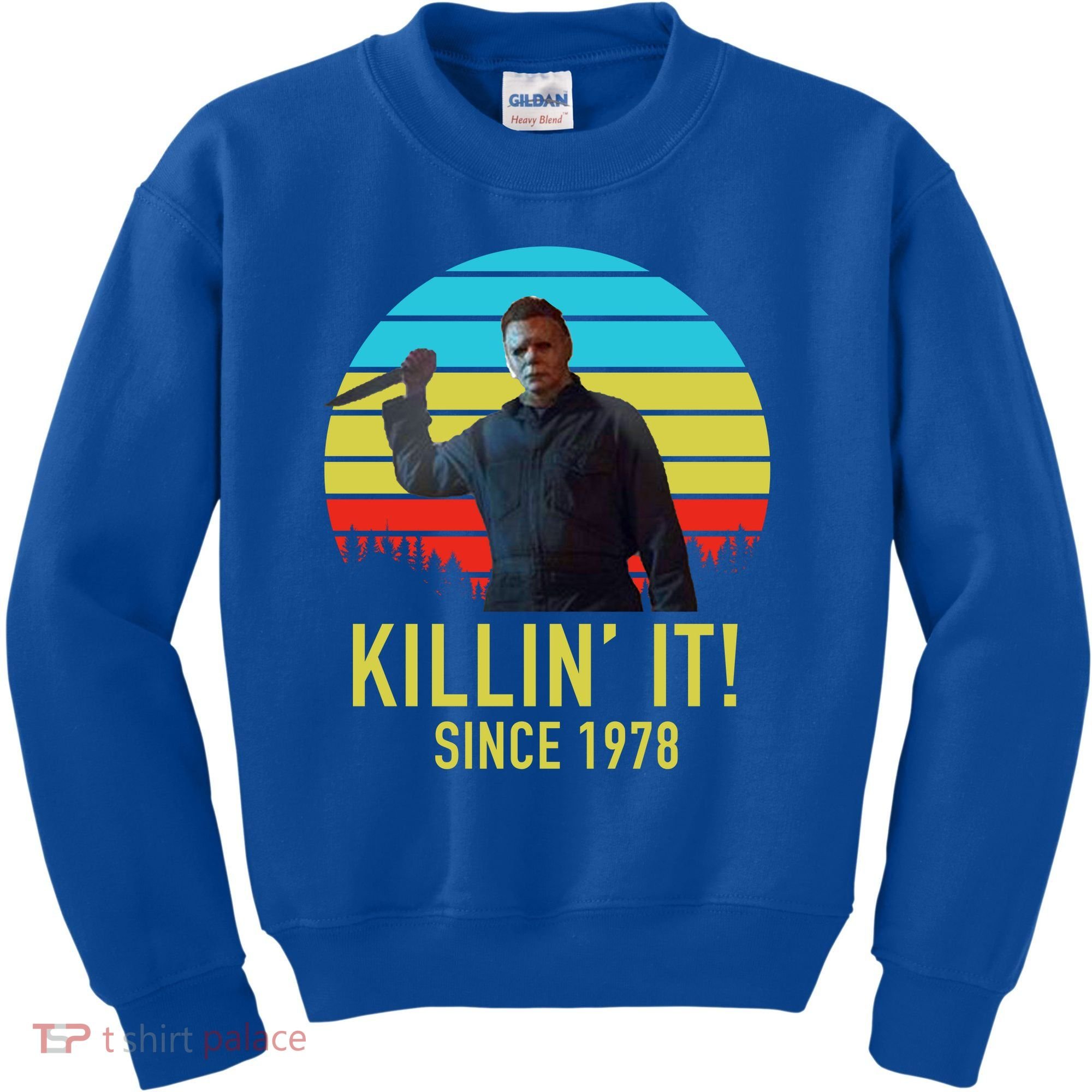 Killin' It Since 1978 Retro Horror Movie Kids Sweatshirt
