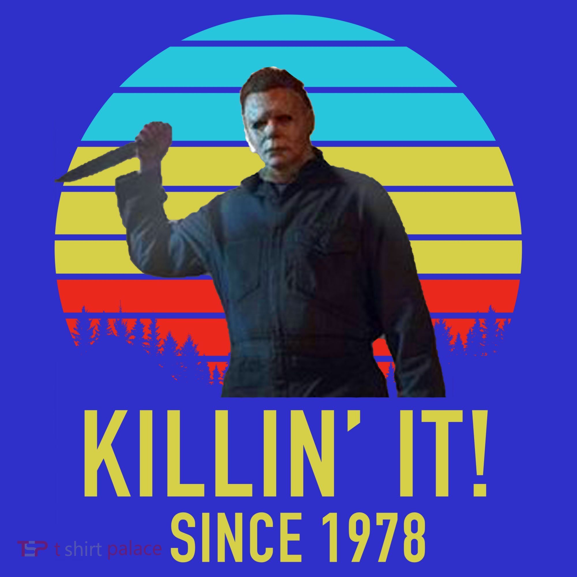 Killin' It Since 1978 Retro Horror Movie Kids Long Sleeve Shirt