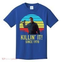 Killin' It Since 1978 Retro Horror Movie Kids T-Shirt thumb 0