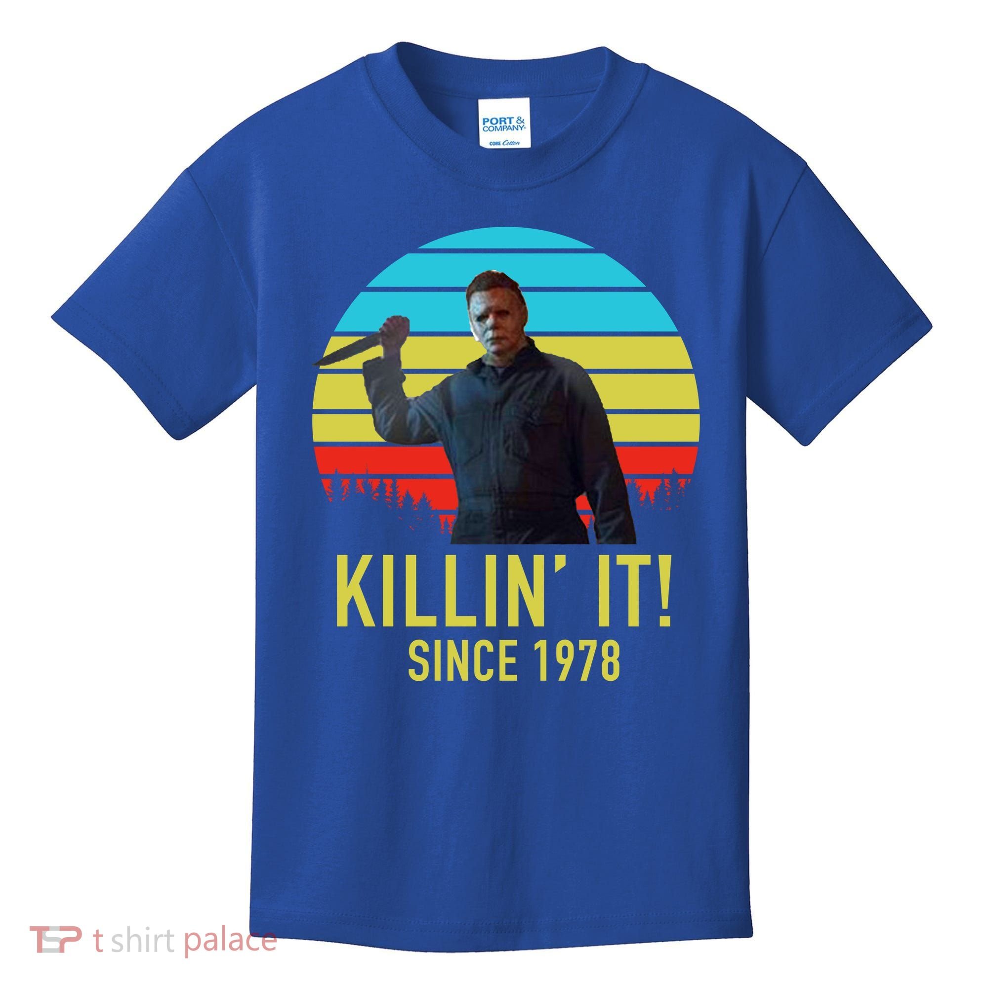 Killin' It Since 1978 Retro Horror Movie Kids T-Shirt