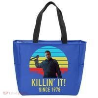 Killin' It Since 1978 Retro Horror Movie Tote Bag thumb 0