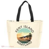 Kent Island Maryland Chesapeake Bay Bridge Annapolis Crab Tote Bag thumb 0
