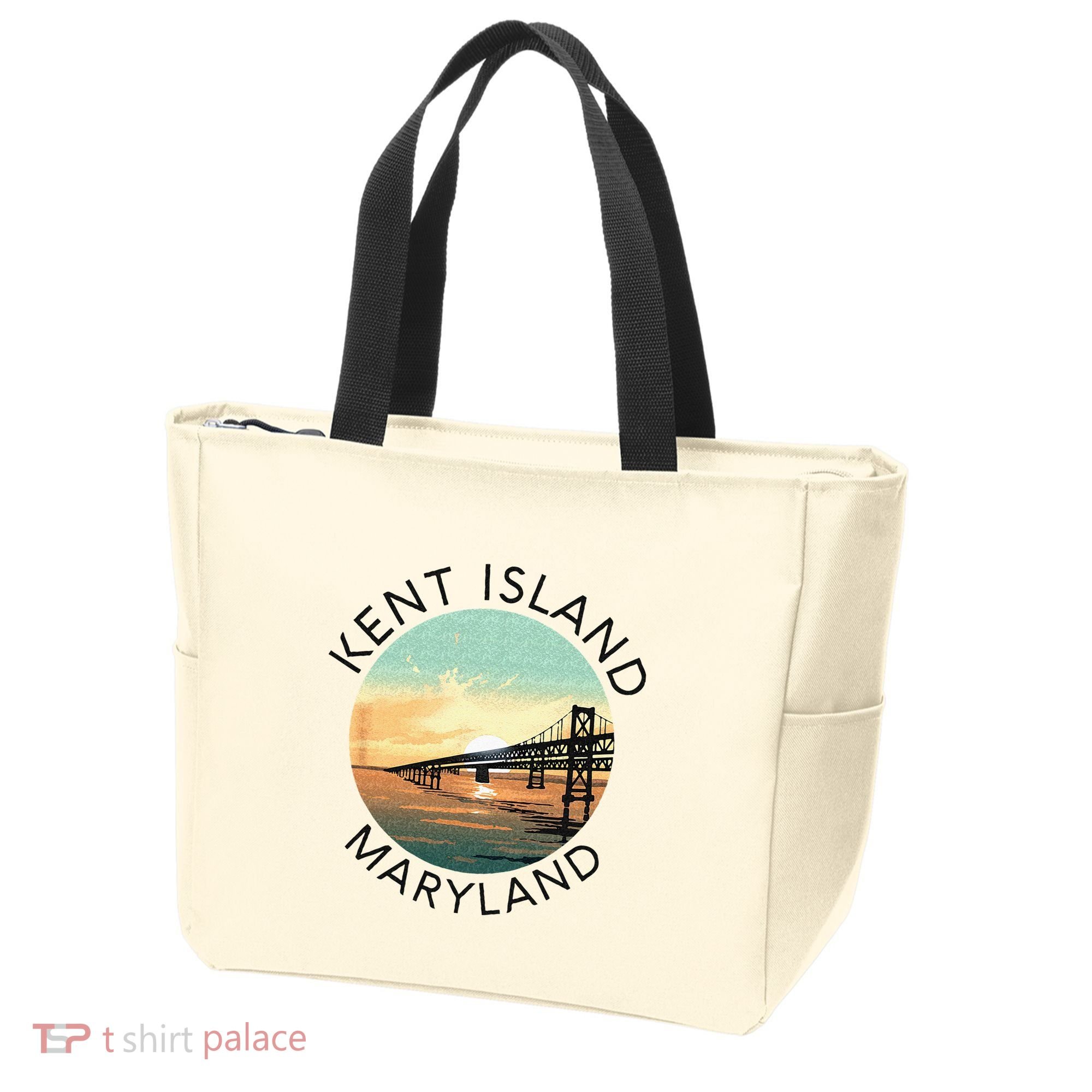 Kent Island Maryland Chesapeake Bay Bridge Annapolis Crab Tote Bag