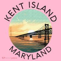 Kent Island Maryland Chesapeake Bay Bridge Annapolis Crab Coaster thumb 2