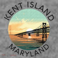 Kent Island Maryland Chesapeake Bay Bridge Annapolis Crab Toddler Hoodie thumb 2