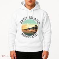 Kent Island Maryland Chesapeake Bay Bridge Annapolis Crab Hoodie thumb 2