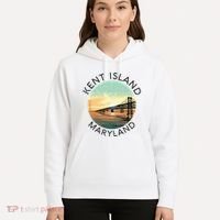Kent Island Maryland Chesapeake Bay Bridge Annapolis Crab Hoodie thumb 5