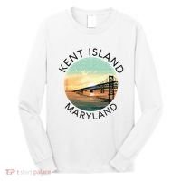 Kent Island Maryland Chesapeake Bay Bridge Annapolis Crab Long Sleeve Shirt thumb 0