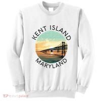 Kent Island Maryland Chesapeake Bay Bridge Annapolis Crab Sweatshirt thumb 0