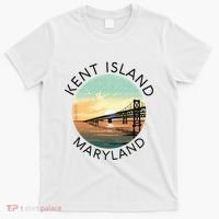 Kent Island Maryland Chesapeake Bay Bridge Annapolis Crab T-Shirt thumb 0
