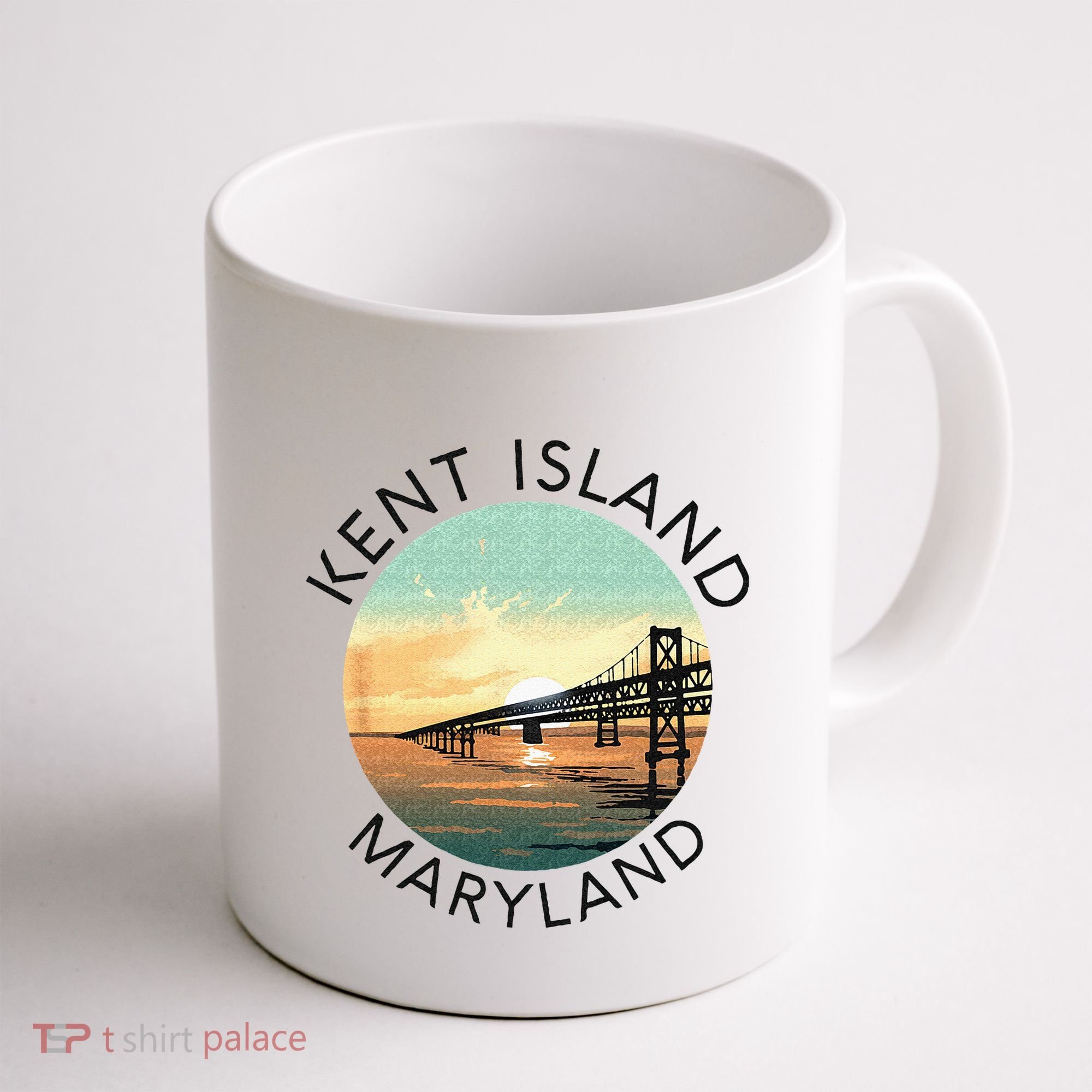 Kent Island Maryland Chesapeake Bay Bridge Annapolis Crab Coffee Mug