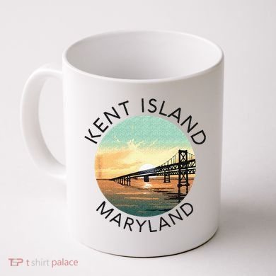 Kent Island Maryland Chesapeake Bay Bridge Annapolis Crab Coffee Mug