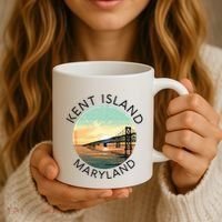 Kent Island Maryland Chesapeake Bay Bridge Annapolis Crab Coffee Mug thumb 3