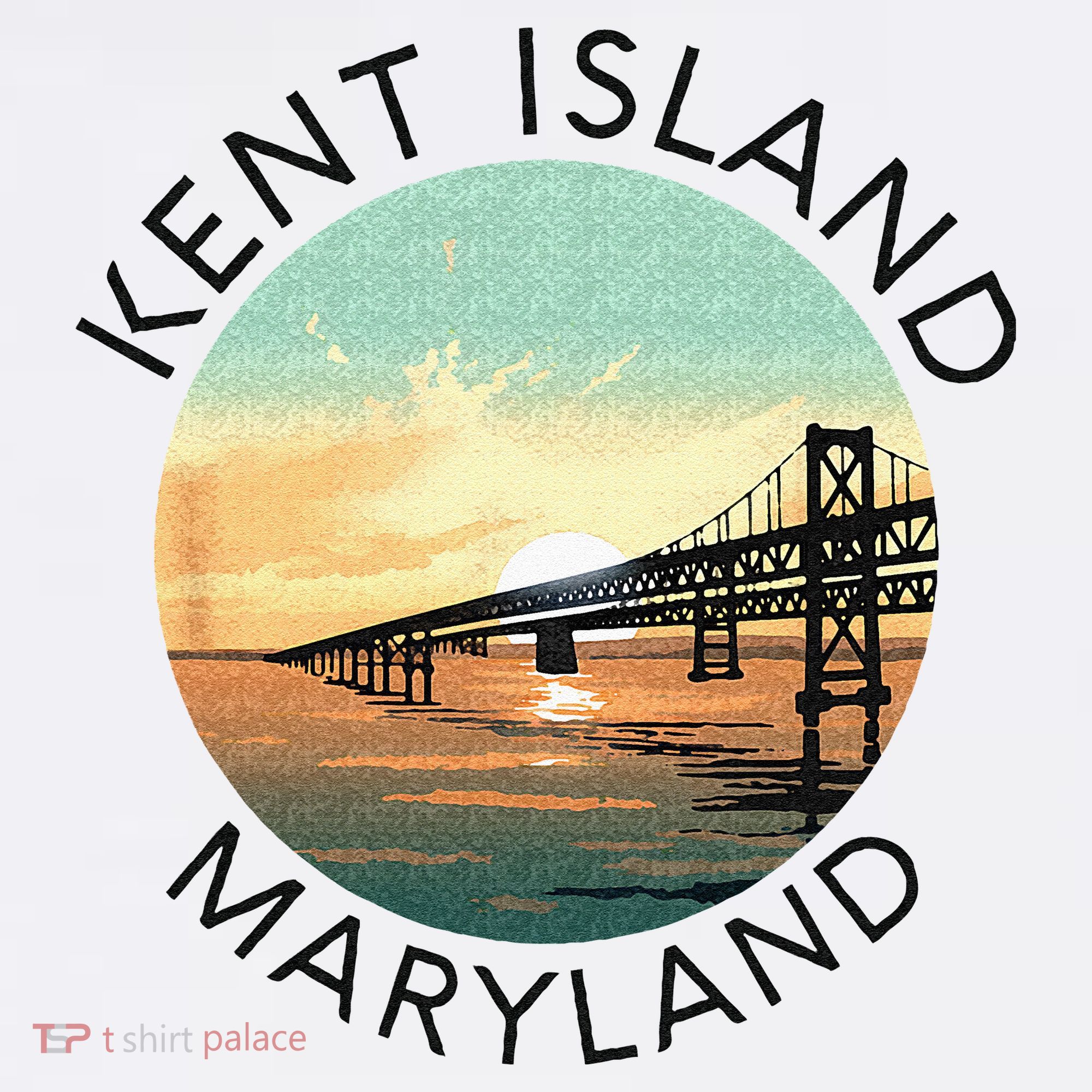 Kent Island Maryland Chesapeake Bay Bridge Annapolis Crab Women's Hoodie