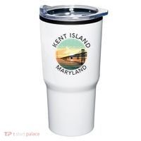 Kent Island Maryland Chesapeake Bay Bridge Annapolis Crab Tumbler thumb 0