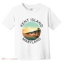 Kent Island Maryland Chesapeake Bay Bridge Annapolis Crab Toddler T-Shirt thumb 0