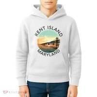 Kent Island Maryland Chesapeake Bay Bridge Annapolis Crab Kids Hoodie thumb 4
