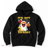 Kids Its My 3rd Birthday Ghost Pumpkin Halloween Party 3 Years Hoodie thumb 0