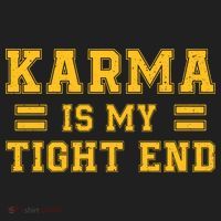 Karma Is My Tight End Women's Sweatshirt thumb 2