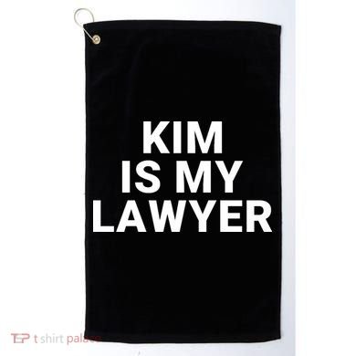 Kim Is My Lawyer 1 Golf Towel