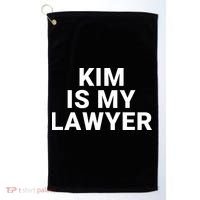 Kim Is My Lawyer 1 Golf Towel thumb 0