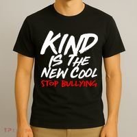 Kind Is The New Cool Stop Bullying T-Shirt thumb 3