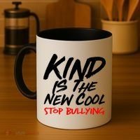 Kind Is The New Cool Stop Bullying Coffee Mug thumb 4