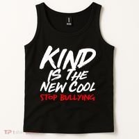 Kind Is The New Cool Stop Bullying Tank Top thumb 2