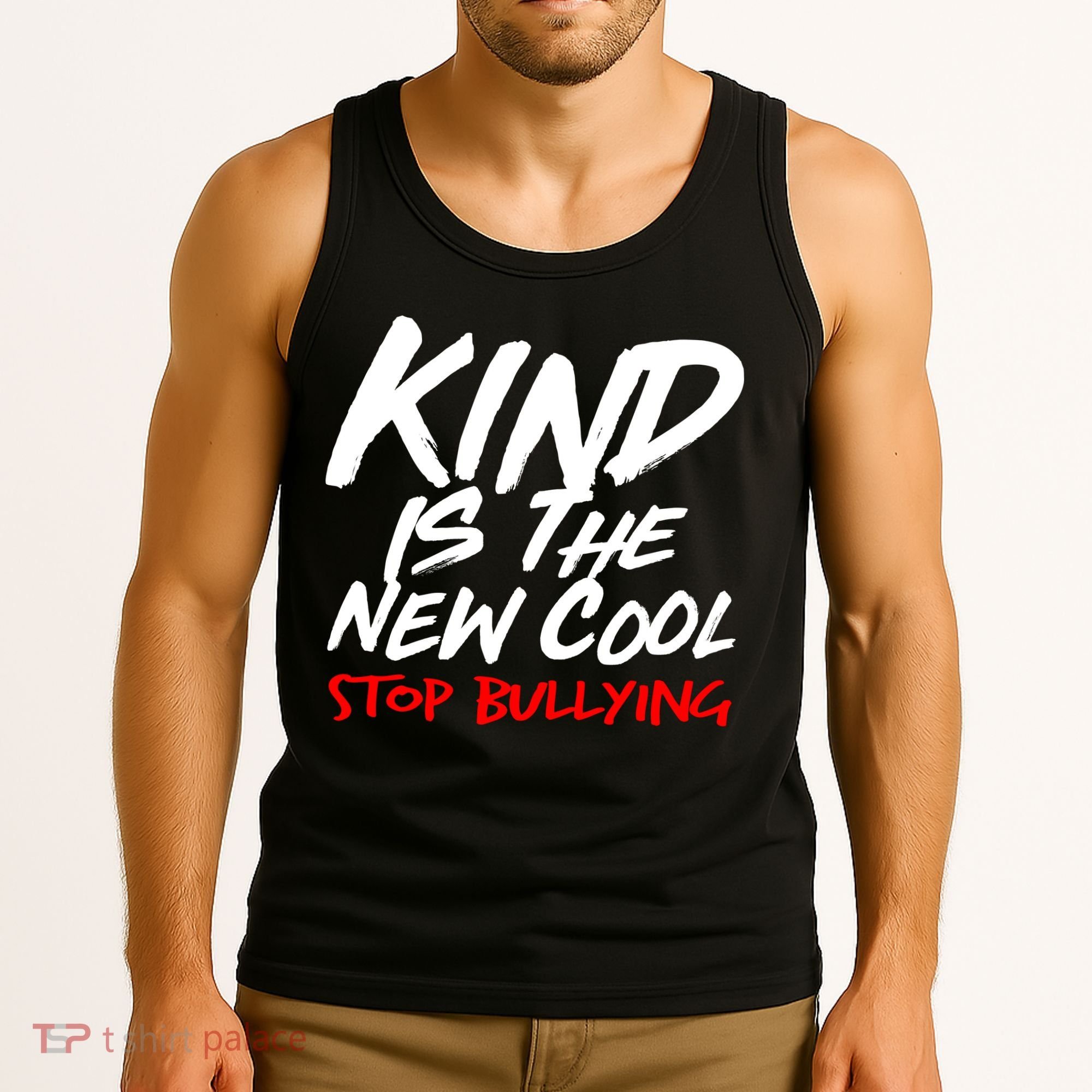 Kind Is The New Cool Stop Bullying Tank Top