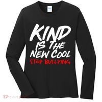Kind Is The New Cool Stop Bullying Women's Long Sleeve Shirt thumb 0