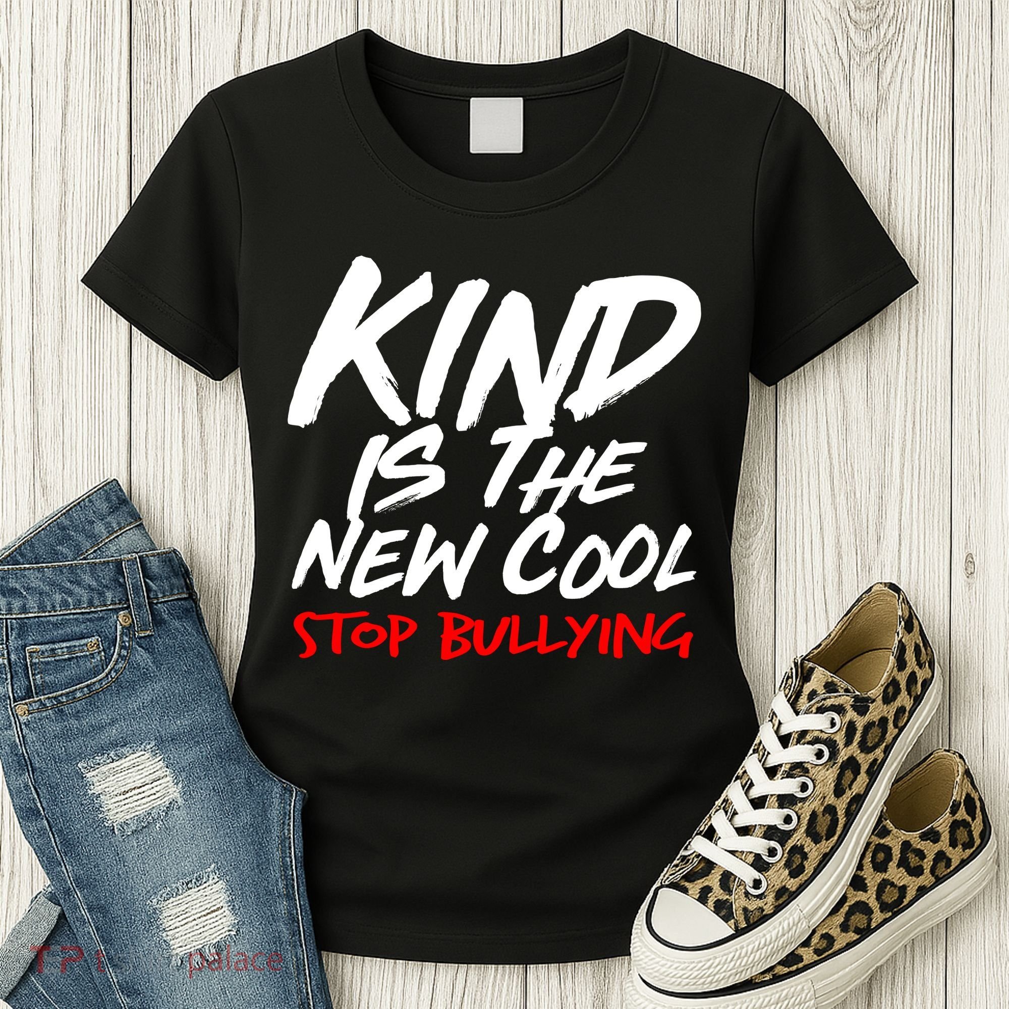 Kind Is The New Cool Stop Bullying Women's T-Shirt