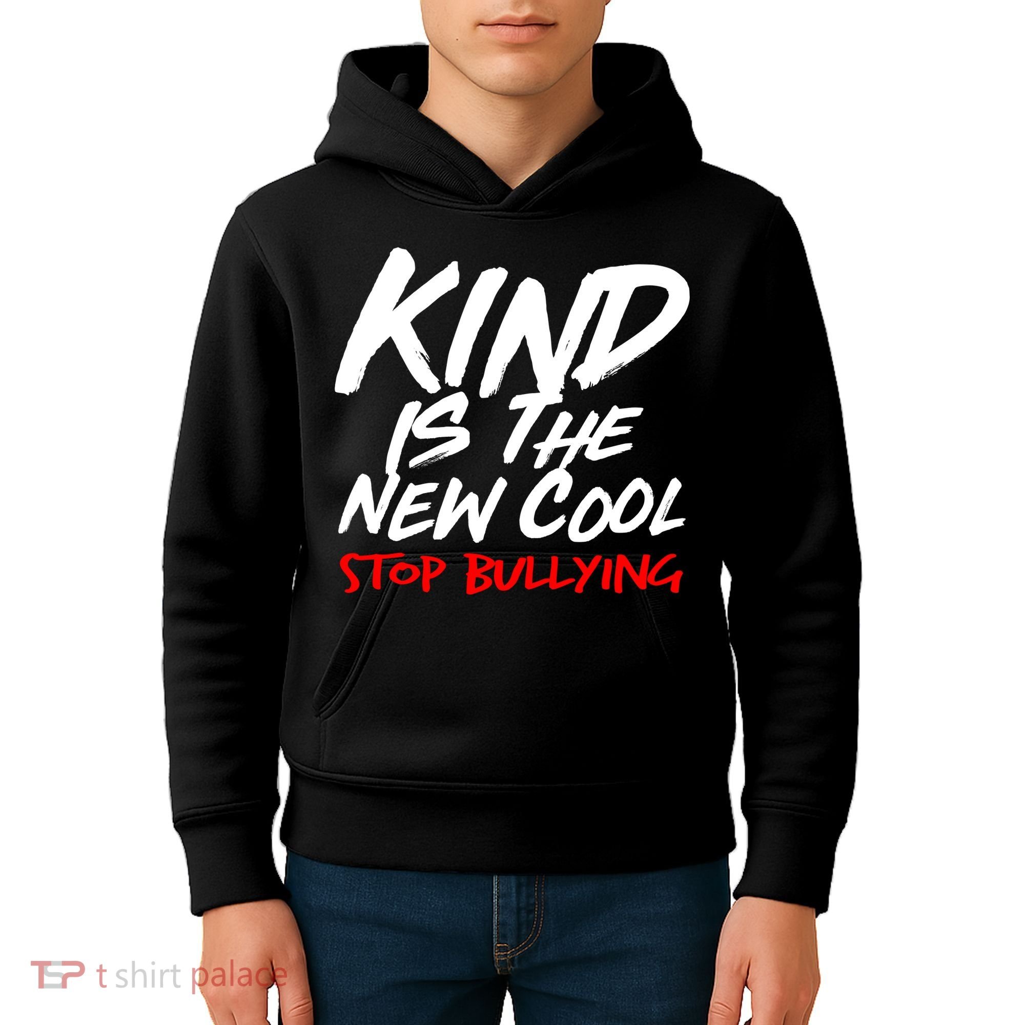 Kind Is The New Cool Stop Bullying Kids Hoodie