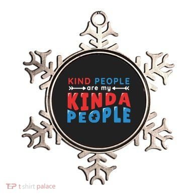Kind People Are My Kinda People Autism Awareness Ornament