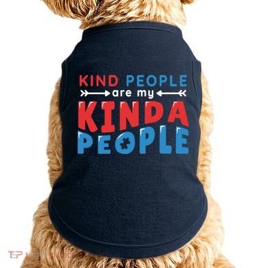 Kind People Are My Kinda People Autism Awareness Doggie Tank