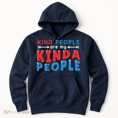 Kind People Are My Kinda People Autism Awareness Hoodie