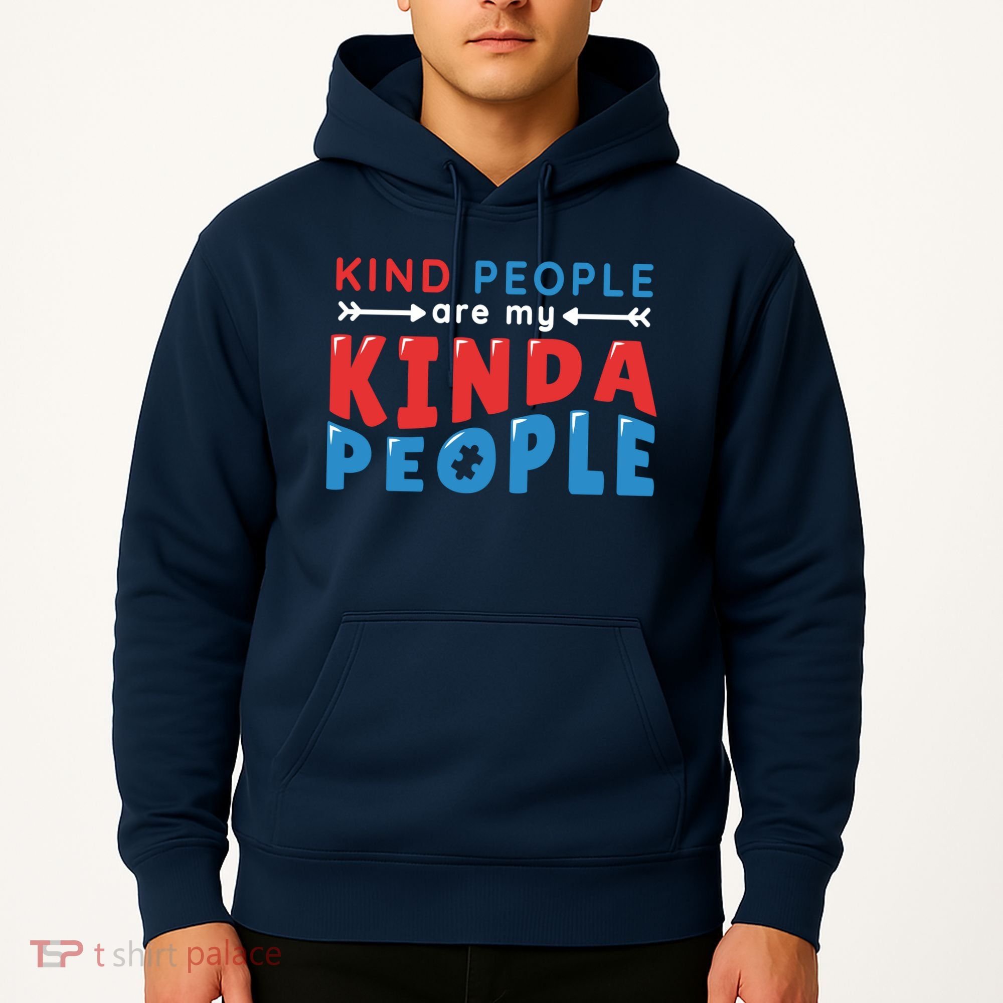 Kind People Are My Kinda People Autism Awareness Hoodie