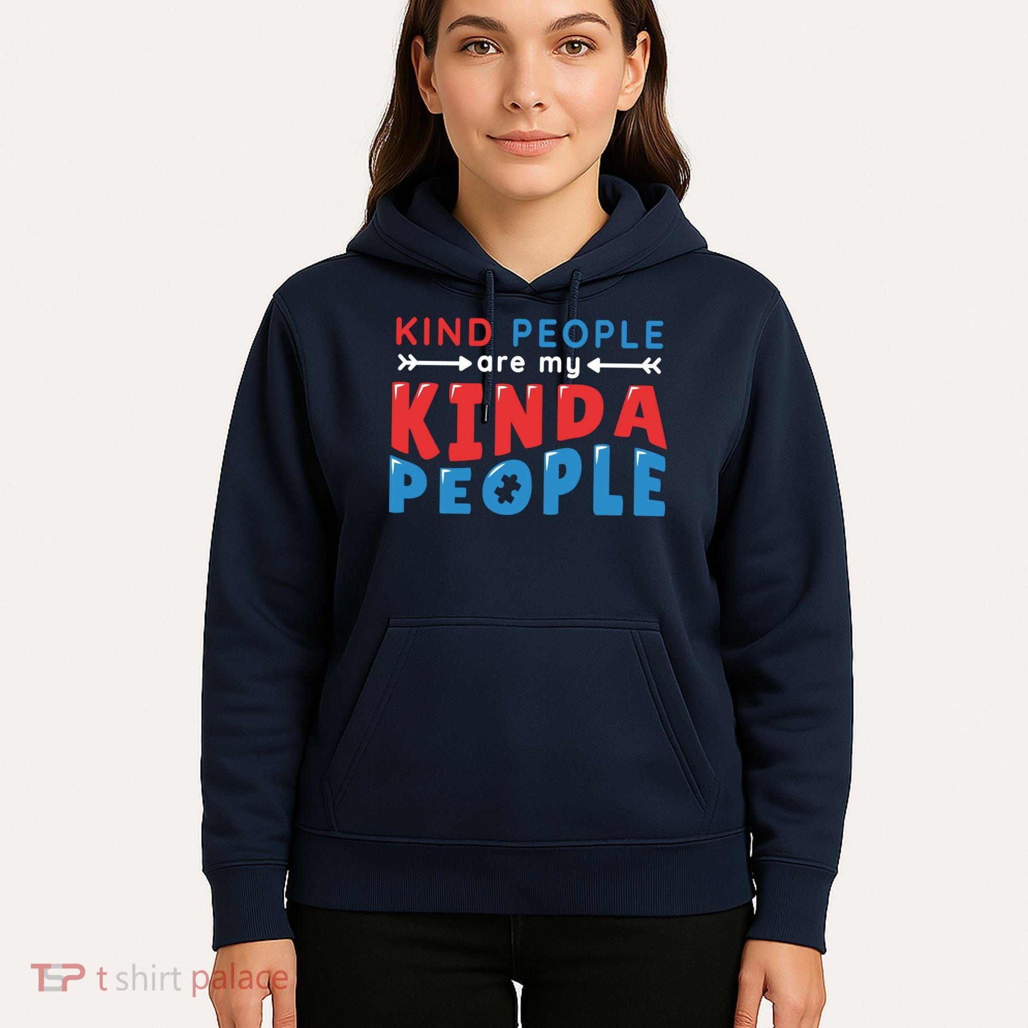 Kind People Are My Kinda People Autism Awareness Hoodie