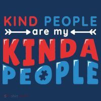 Kind People Are My Kinda People Autism Awareness T-Shirt thumb 7